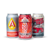 3 aTULC printed cans 