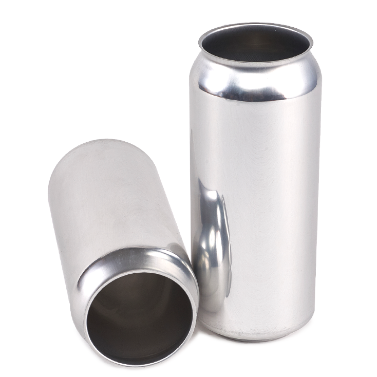16oz Standard Brite, Blank Aluminum Beverage Cans